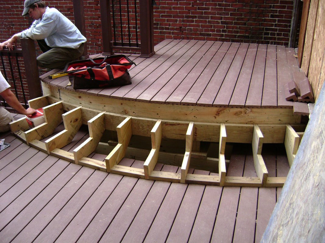 Wood deck 